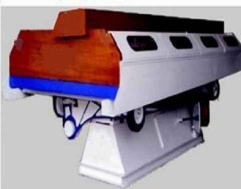 Wheel type paddy Separator